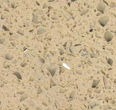 Galaxy Beige Quartz Slabs