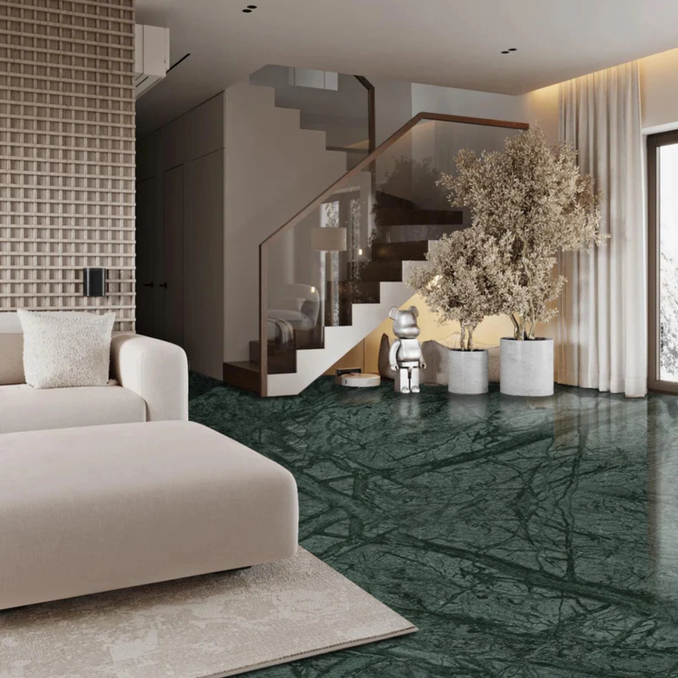 Forest Green Marble