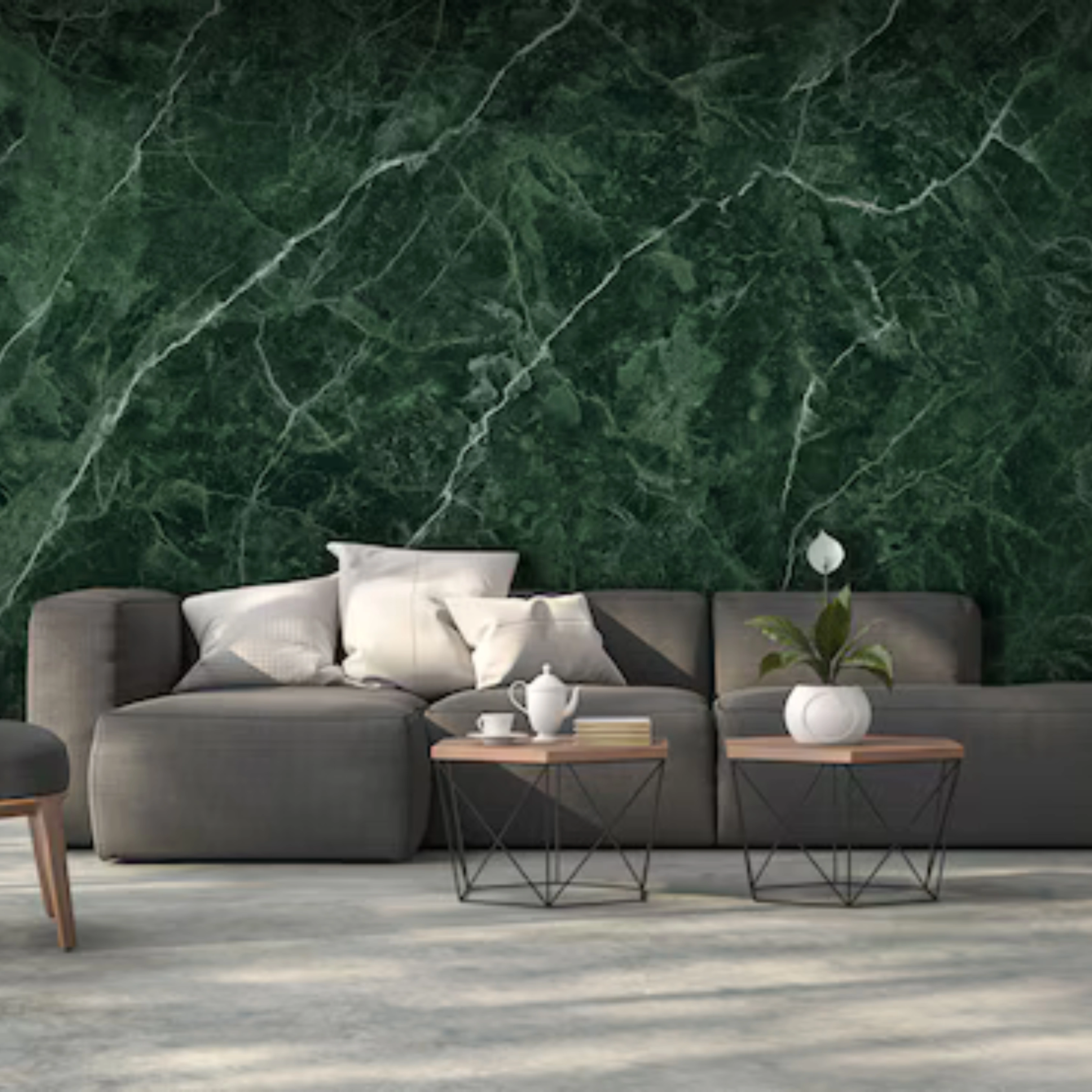 Spider Green Marble